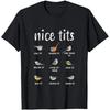 Tričko s ptákem 'Nice Tits'