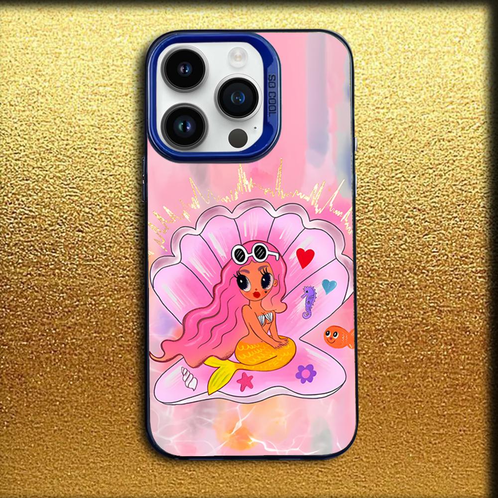 

Singer Karol G M-Manana Phone Case For iPhone 16,15,14,13,12,11,Mini,Pro,MAX Blue Matte Silicone Cover iPhone13PROMAX