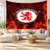 Middlesbrough FC Wandteppich, Weiches Stoff-Wandbehang, Dekorative Kulisse Für Schlafzimmer Heimwandkunst