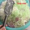 Stainless Steel Soap and Cheese Grater, Shredder, and Zester