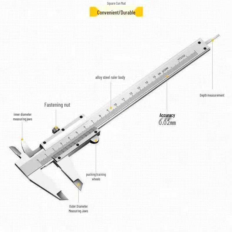 High-Precision Stainless Steel Calipers