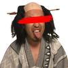 Sac Taske Halloween Fallen Samurai Costume Wig Cosplay Fallen Samurai Arrow (Bald Costume)