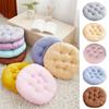Nap Pillow Chair Cushion Solid Color Round Cushion Durable Tatami Mat  Winter