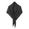 Solid color gray triangular shawl with women's new triangular scarf, young fashion and high sense of versatility