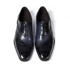 Luxury Men's Oxfords Cow Patent Leather Crocodile Pattern Wedding Party Dress Shoes for Men Lace-Up Office Formal Shoes
