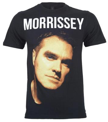 Maglietta Ufficiale Morrissey Foto Faccia Nuova Nera S M L XL XXL