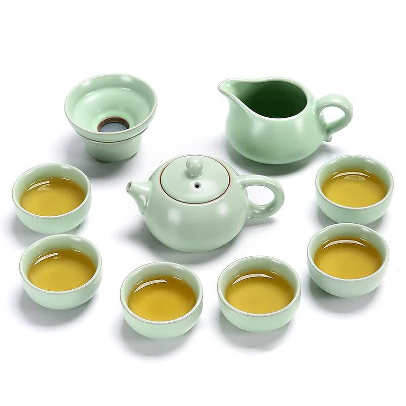 Changqi Ru Kiln Kung Fu Tea Set