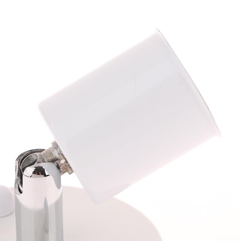 1 Set Socket Holder Adapter Iron Celling Light Sconces Vintage E27/E14 Wall Lamp 180 Degree Rotation Adjustable Metal Lamp Base