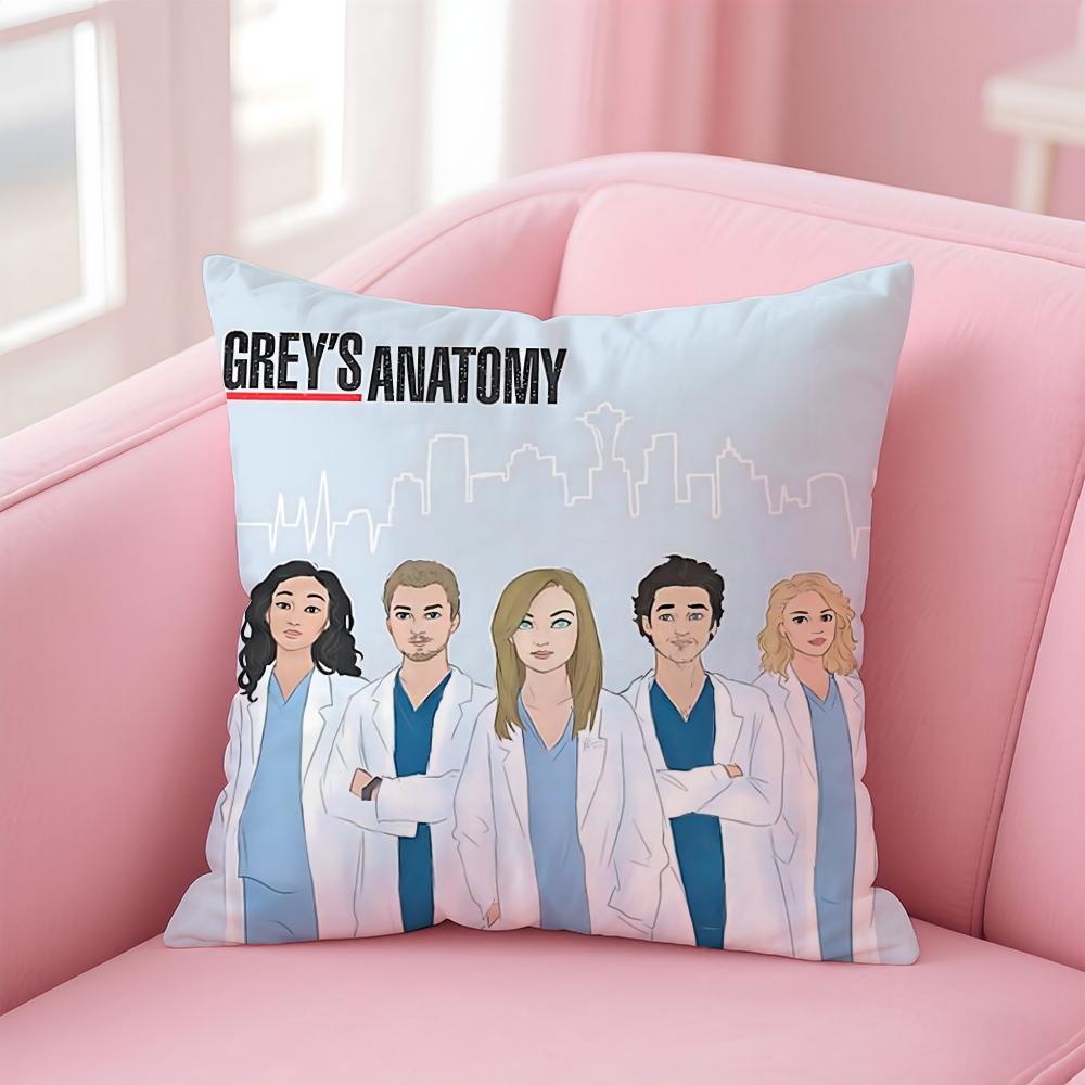 G-Greys Anatomy Kissenbezug für Zuhause & Auto, Vielseitig einsetzbar - Wendbar, Weich & Langlebig für den täglichen Gebrauch