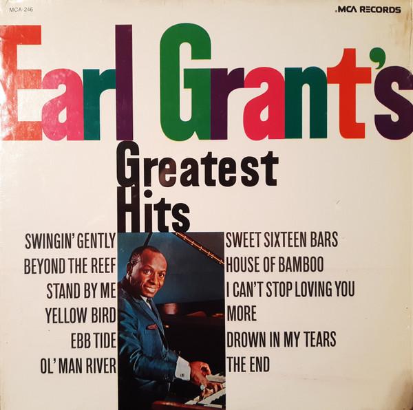 

LP Record EARL GRANT - Earl Grant s Greatest Hits MCA246 MCA Records US Jazz Used