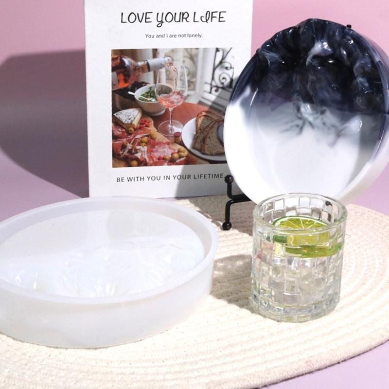 Dish Resin Mold,Silicone Jewelry Tray Mold,Storage Container Epoxy Casting Molds for Ring-Holder,Soap Dish,Candle Holder