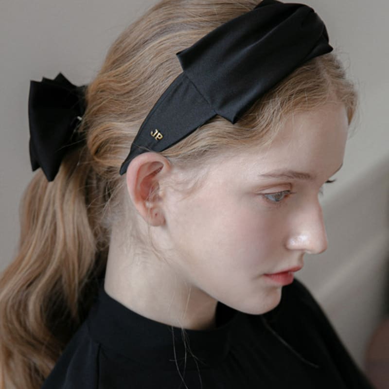 Jean Paul Clarisse Satin Uneven Twist Hairband JP-22-213HB