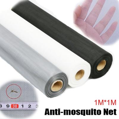 1Meter Insect Screen Anti Mosquito Net Indoor DIY Mesh Material Glass Fiber Screen Mosquito Bug Room Curtain Mesh Summer Supply
