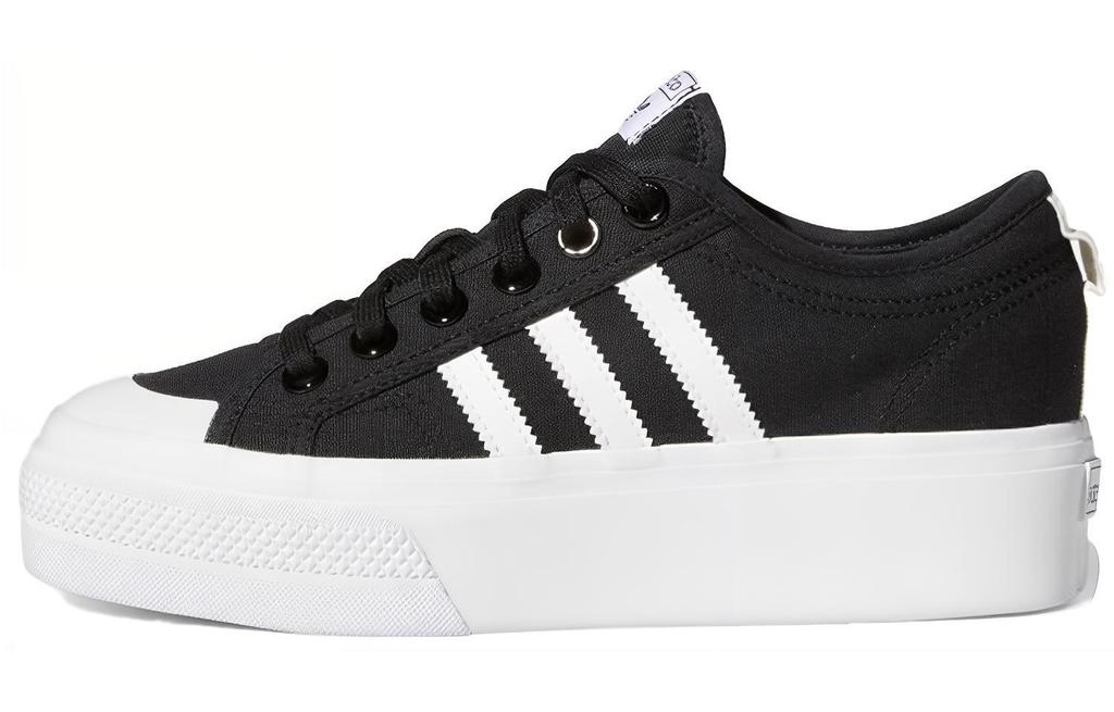 Nizza Wmns Adidas Originals Plateau 'Schwarz' Damen FV5321
