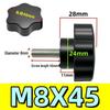 Adjustable Plum Blossom Plastic Head Star Handle Screw Bolt