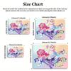 Cute Cartoon Pony Area Rug, Colorful Character Group Theme Non-slip Mat, Decorative Carpet for Kids Girls Bedroom, Washable Gift