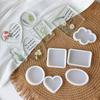 Multi-purpose Coaster Silicone Mold Flexible Resin Mold Geometry Tray Mold Coaster Making