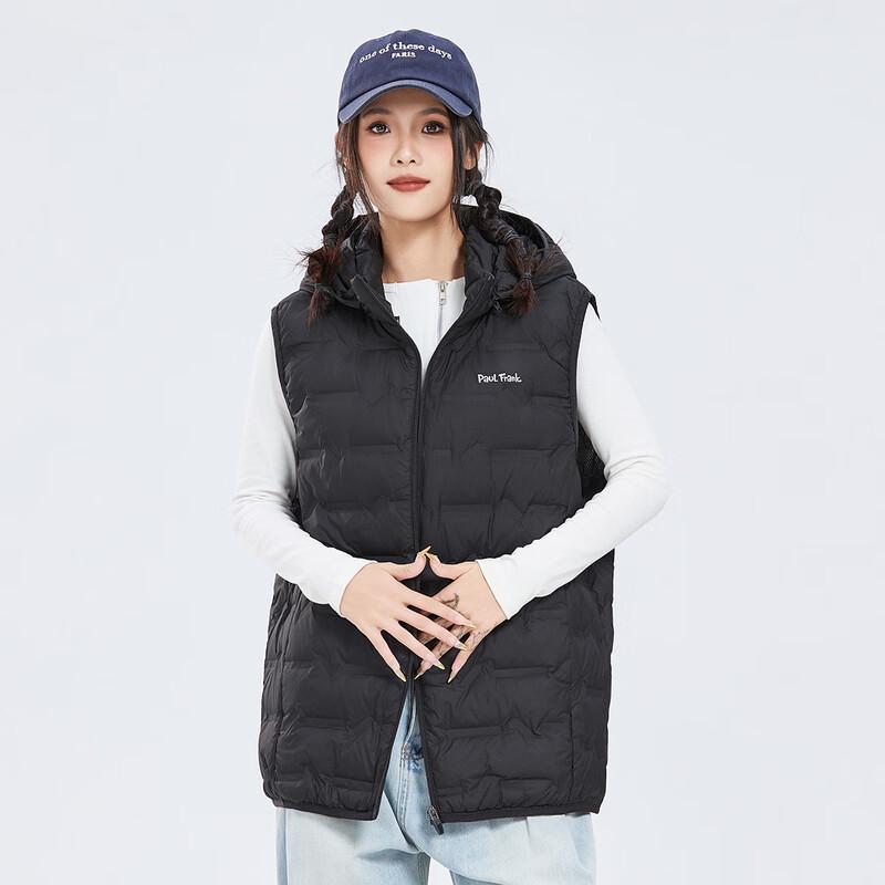 paul frank Unisex Hooded Down Puffer Vest