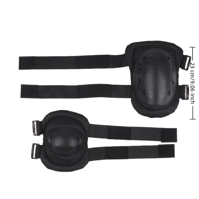 4 Adet/Set Dış Mekan Muharebe Koruyucu Ekipman Dirsek Dizlik Muharebe Avcılık Dizlikleri Dış Mekan Spor Malzemeleri