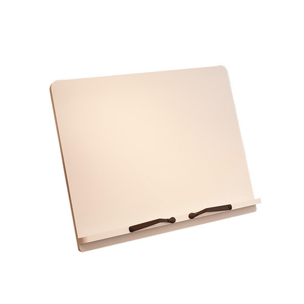 

Adjustable Wood Reading Stand Multi-Position Reading Rest Tablet Compact Book Holder Tray Children White 34*24cm