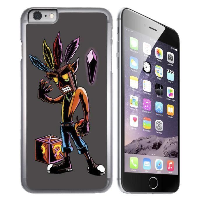 Coque iPhone 6 PLUS - 6S PLUS Crash Bandicoot Masque