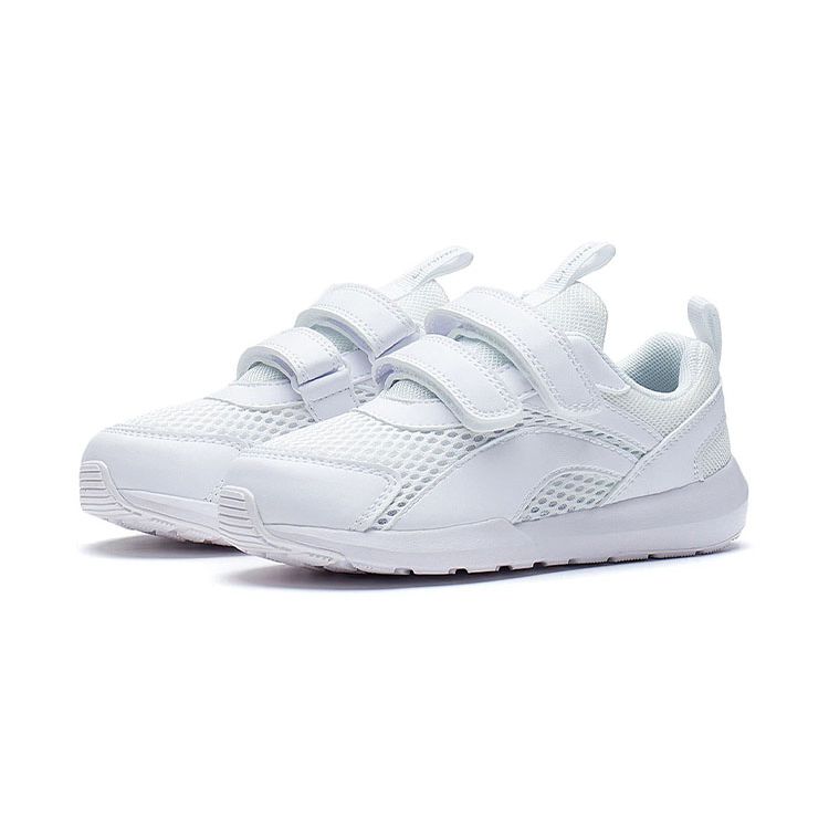 Li Ning Kids Non-Slip Shock Absorbing Wear-Resistant Low-Top Casual Shoes Kids sneakers YKNS050-1