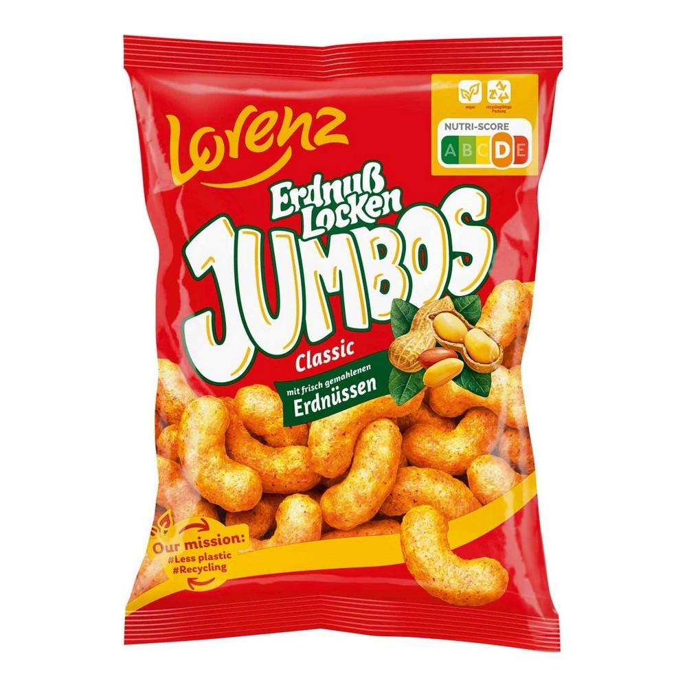 Lorenz Erdnuss Locken Classic Jumbo 150G
