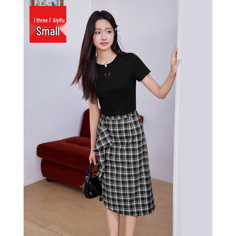 IEF French Style Petite Two-Piece Long Dress Set M
