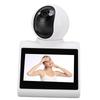 HD Two Way Video Camera 2MP WiFi Indoor Security Camera with One Click Video Call Smart Alarm for Home 64GB Memory Card