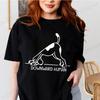 New Fashion Women T Shirt Pullover Korean Version Dog Yoga Cartoon Yogi Print TShirt Casual Short Sleeve Couples TShirt Gift