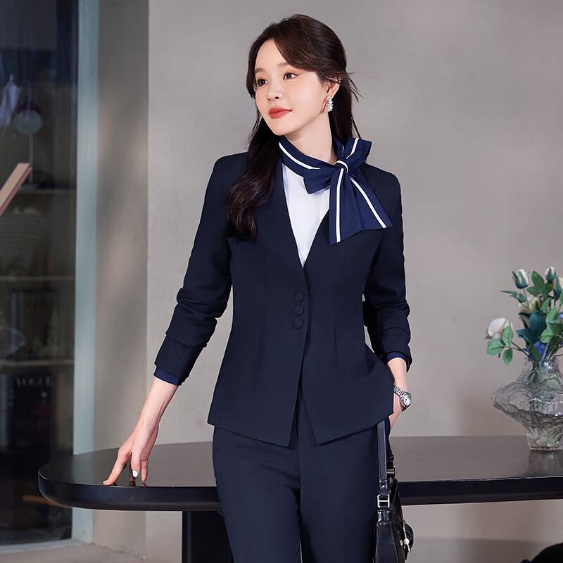 Trueman Elegant Women s Professional Suit Set 3XL