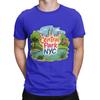 Central Park NYC Colorful Landscape Background Turtle Graphic 100 Cotton TShirt central park season 3 Tops Tees For Unisex