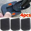 Black Motorcycle Stand Pad Kickstand Rubber Support Plate Outdoor Parking Motorbike Foot Side Stand Base Kickstand Holder Pad