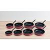 Thermos Durable Series Frying Pan 16cm For Gas Fire Only Wine Red KFG-016 WNR
