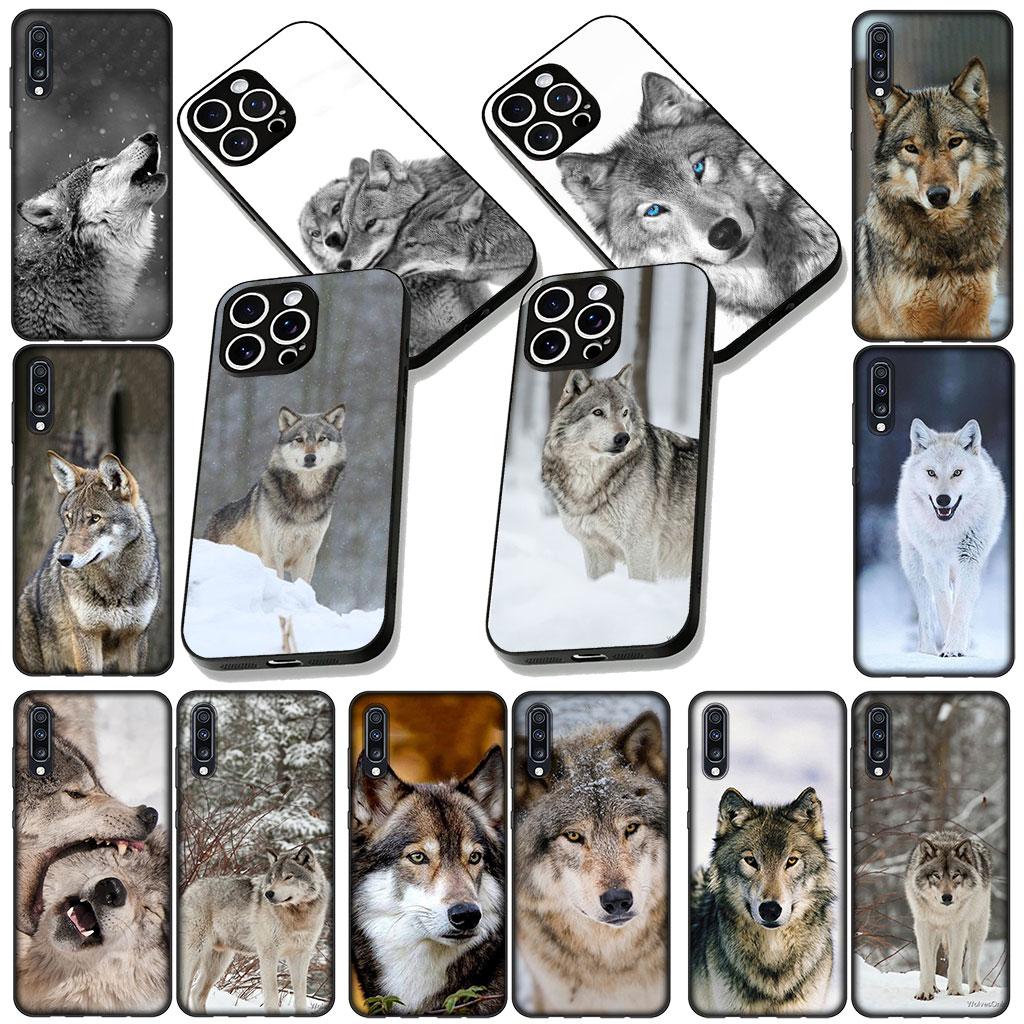 Running Stalking Wolf Animal Phone Cover for Motorola Moto Edge 70 60 Fusion NEO Pro G Stylus G56 G96 G52 G04 G05 20 Soft Case
