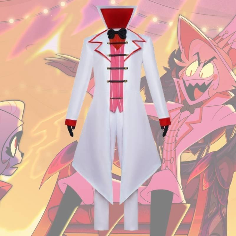 Hell Hotel Lucifer Costume In Devil King Lucifer Cosplay Outfit Fabric