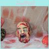 Latex Dry Horror Corpse Hanging Head For Halloween Easter And Events Themed