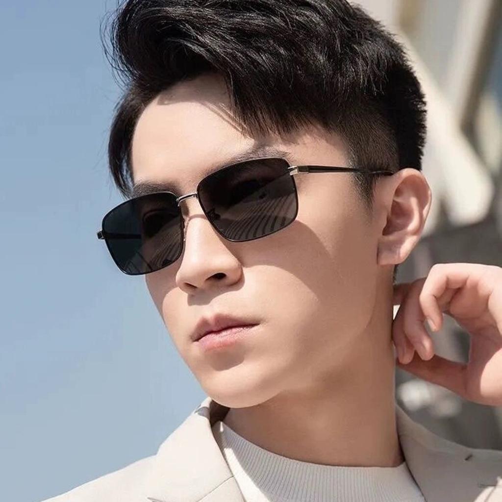 Metal Sunlight Glasses Men Sunglasses Classical Fashion Glasses UV400 TAC Lens Sunglasses Outdoor Activities Men's