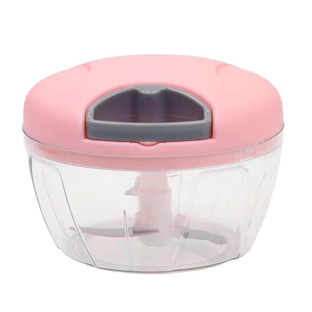 Manuelle Presse, Manueller Seil-Lebensmittelprozessor, Handhacker, Zieher, Knoblauchpüree-Mixer, Küchenwerkzeug, 500 ml, 900 ml