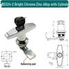 MS324 Zinc Alloy T/L-Type Handle Lock for Air Purifier Door and Industrial Equipment