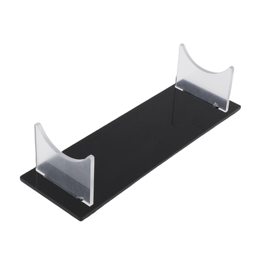 2 Sets Acrylic Sword Display Stand Black Desktop Sword Holder Sword Storage Rack Home Organization