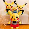 Pikachu Pillow Couple Strap Pants Doll Pokemon Large Plush Toy Cartoon Cute Children Toys Stuffed Plushies Doll Pillow