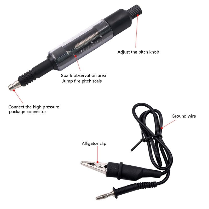 High Voltage Cable Tester Tool for Automotive for Spark Plug Wire Coil Accurate