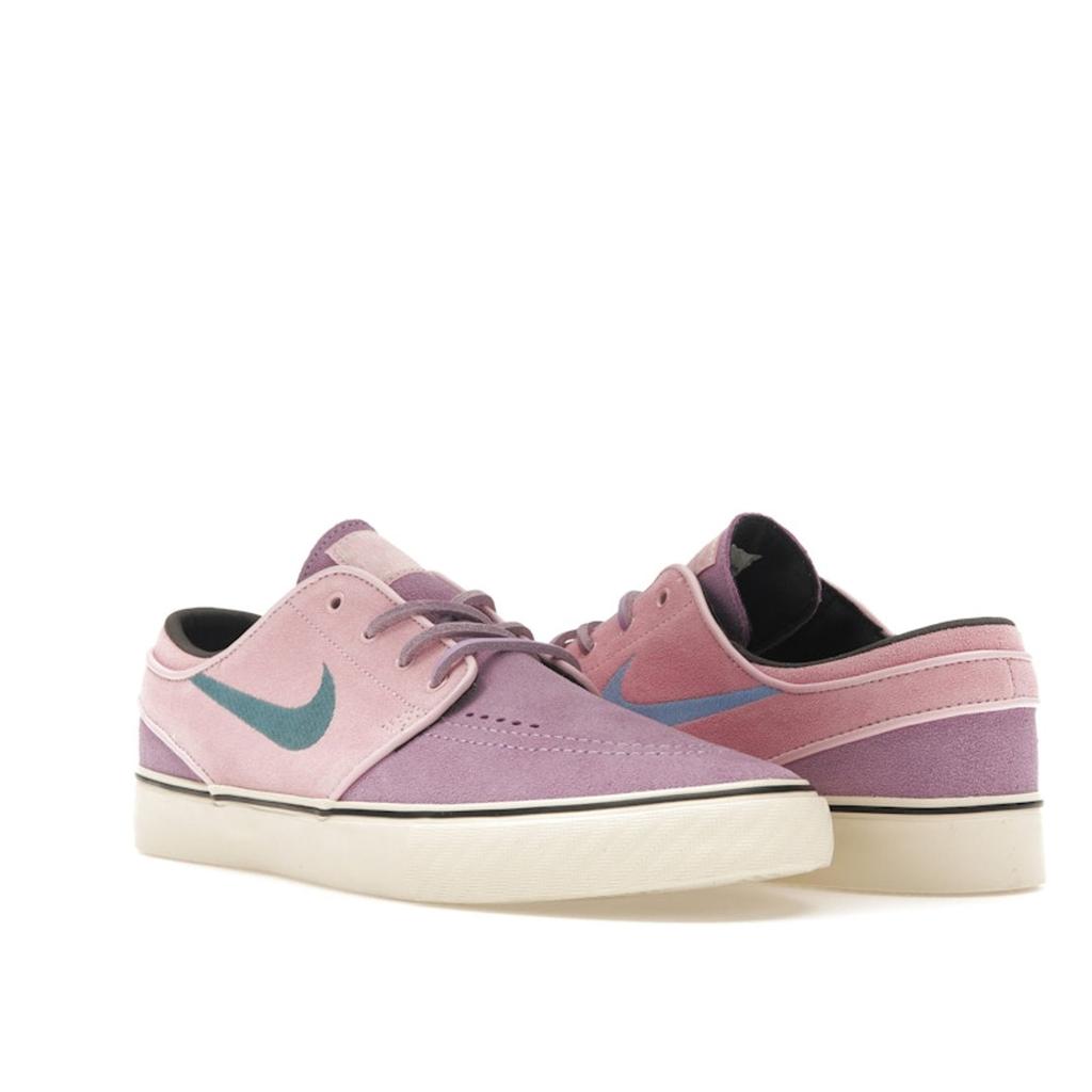 Nike Zoom Stefan Janoski+ SB Lilac Medium Soft Pink Unisex Sneakers Purple Noise-Aqua Coconut-Milk DV5475-500