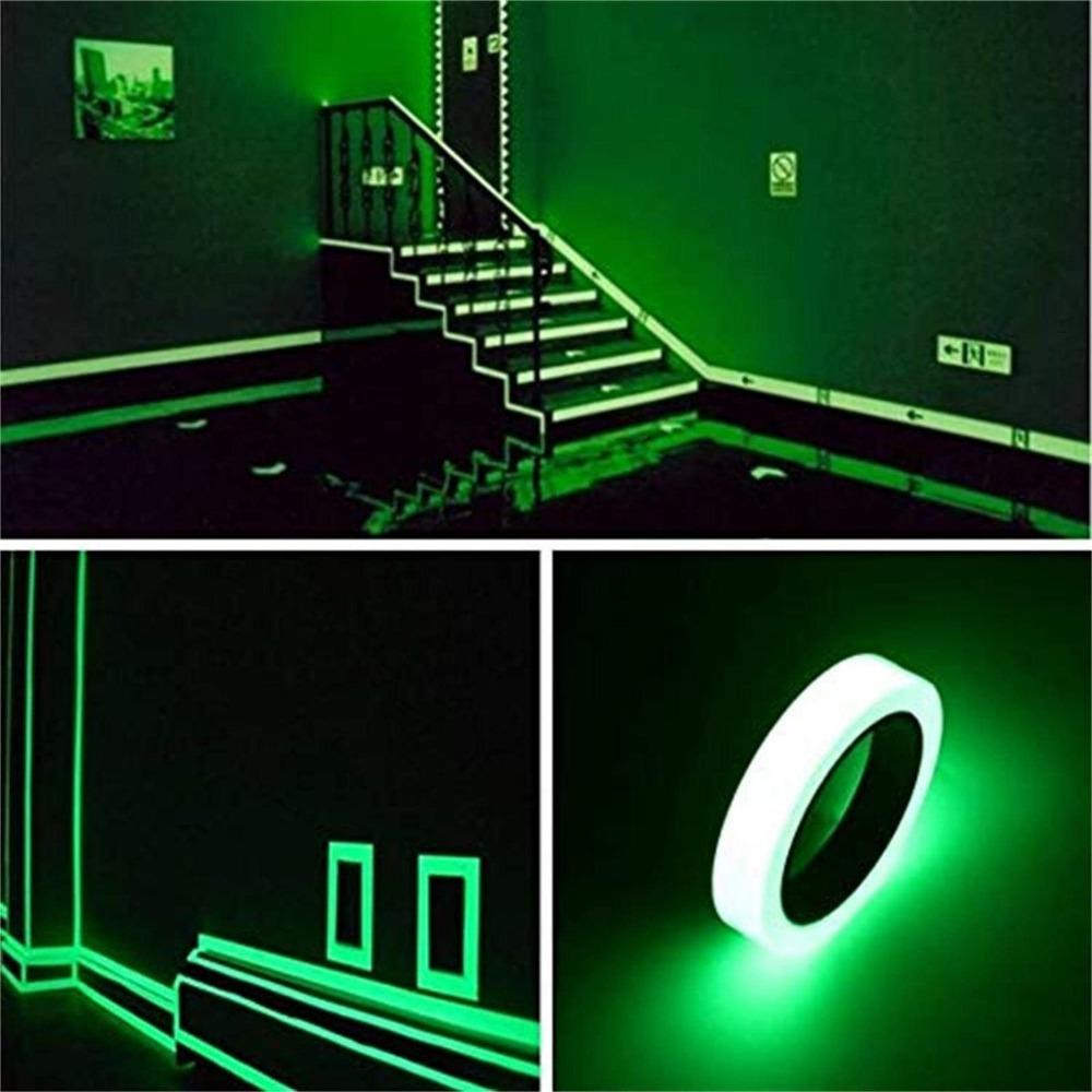 Fluorescent adhesive tape