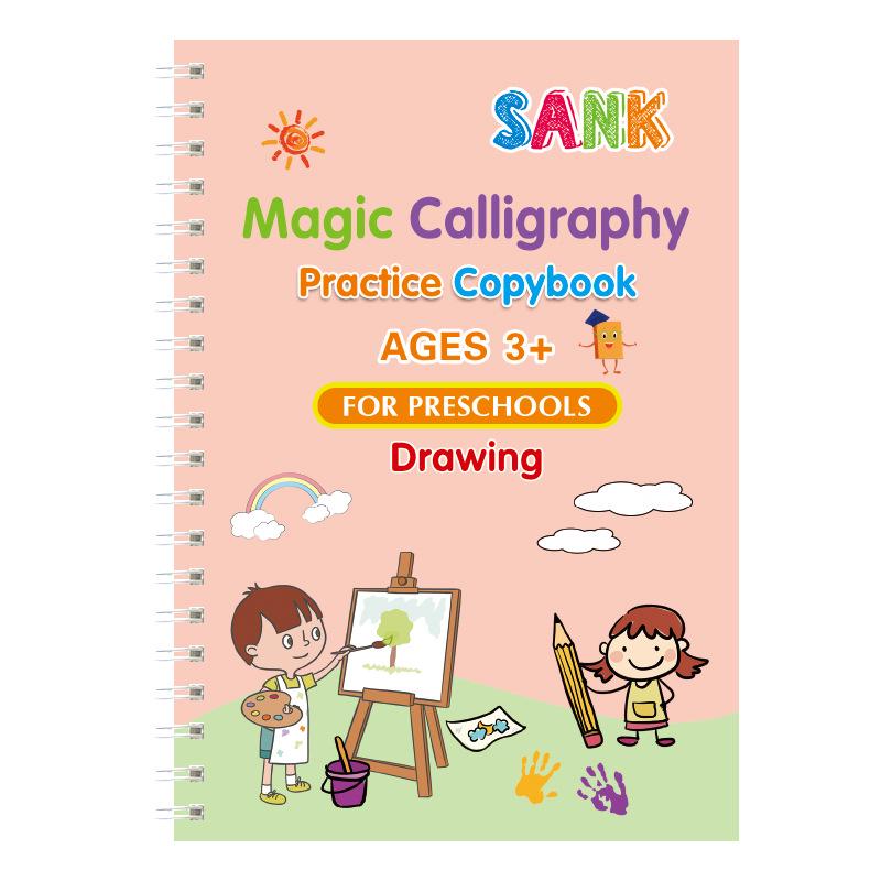 Updated Children s English Calligraphy Practice Book - Hardpen Edition