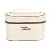 Isolierter Lunchbehälter 304 Edelstahl Versiegelt Multifunktional Tragbar Rund Thermische Bento-Box mit Thermotasche Tiefkaffee Farbe 4 Stück