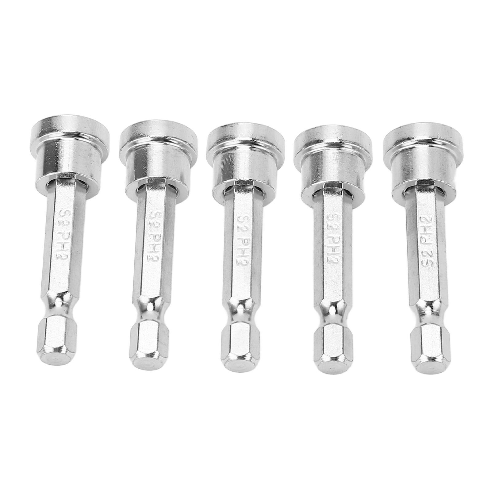 

Магнитная бита для отвертки 50 мм Хром-ванадиевая сталь Ржавчиностойкая Шестигранный хвостовик Позиционирующая бита для электроинструмента