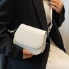 Women PU Leather Shoulder Bag Stylish Satchel Bag with Detachable & Adjustable Shoulder Strap Stylish Crossbody Saddle Bag for Commuting Dating Party