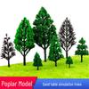 Poplar Tree Trunk Model Kit for DIY Scene Crafting
